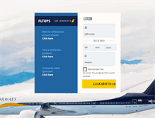 Tablet Screenshot of fltops.jetairways.com